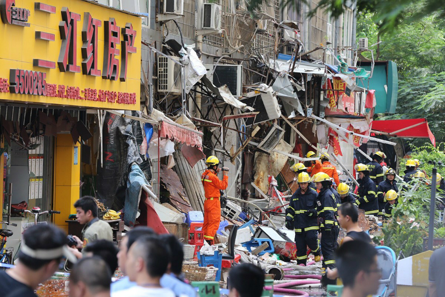 廈門一小吃店發(fā)生爆炸 4死21傷